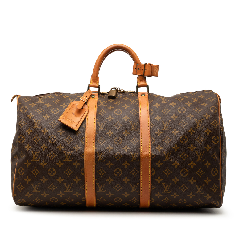 Pre-Loved Louis Vuitton Monogram Keepall 50 - Picture 1 of 10